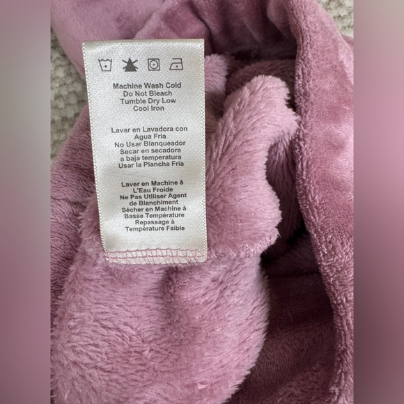 UGG Fuzzy Wide Leg Pants XS Pink Furry Warm Soft Winter Pants - Picture 12 of 12